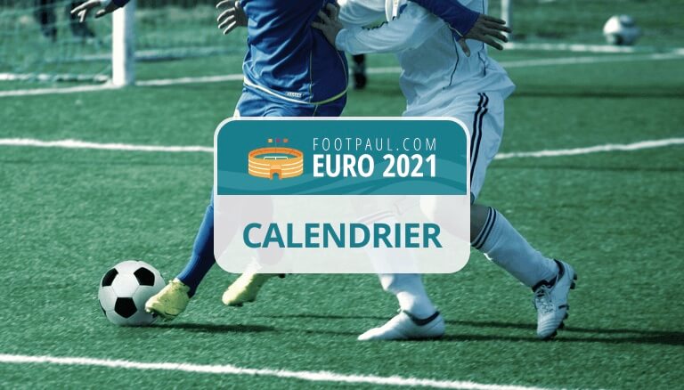 euro foot calendrier match