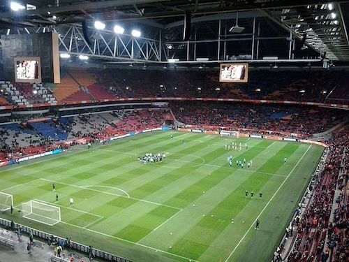 L'Amsterdam Arena vue de l'intérieur