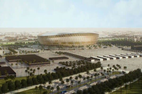 Lusail Stadium lieu Coupe du monde 2022 au Qatar