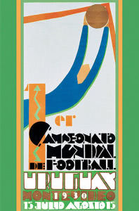 Logo de la première Coupe du monde de football de 1930 en Uruguay