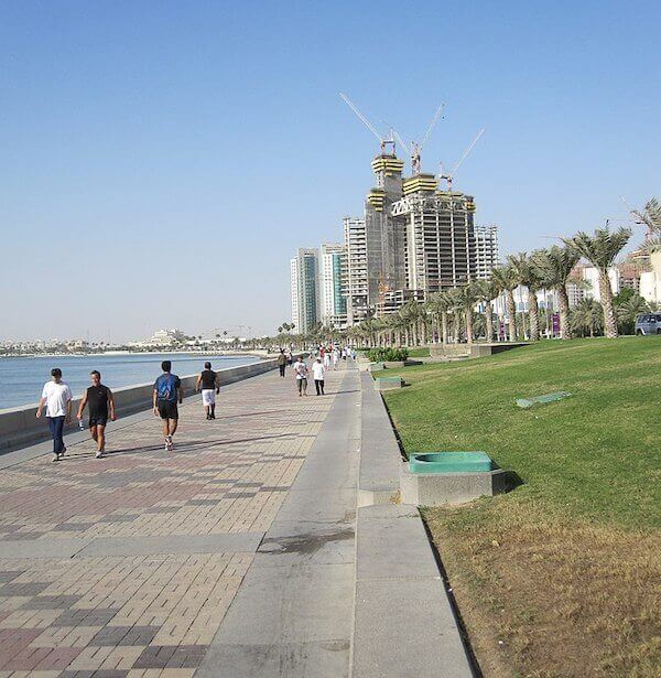 Promenade corniche de Doha