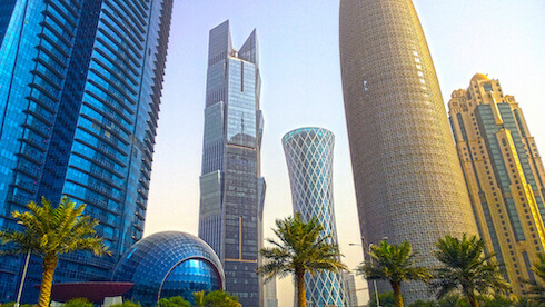 Skyline de Doha, Qatar