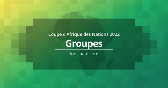 Groupes Coupe d'Afrique des Nations 2022