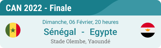 Aperçu de la finale de la CAN 2022 Sénégal vs Egypte