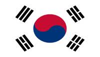 Drapeau pays Corée du Sud