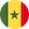 drapeau rond Sénégal foot
