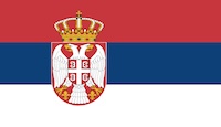 Drapeau pays Serbie