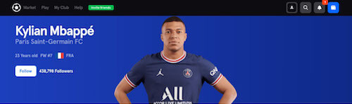 kylian mbappé sorare unique