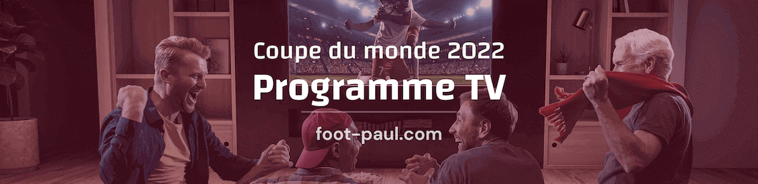Programme de télévision de la Coupe du monde 2022