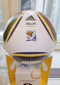 Ballon Jabulani Coupe du monde 2010 en Afrique du Sud