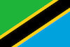Drapeau pays Tanzanie