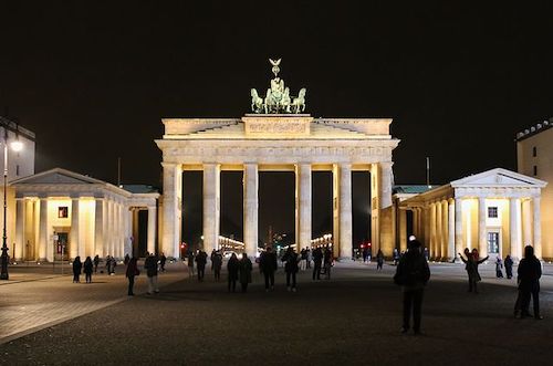 Porte de Brandenburg en Allemagne