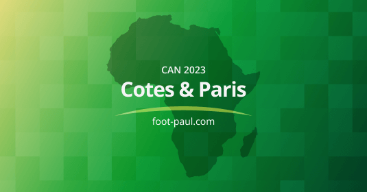 Cotes et paris sur la Coupe d'Afrique des Nations 2023